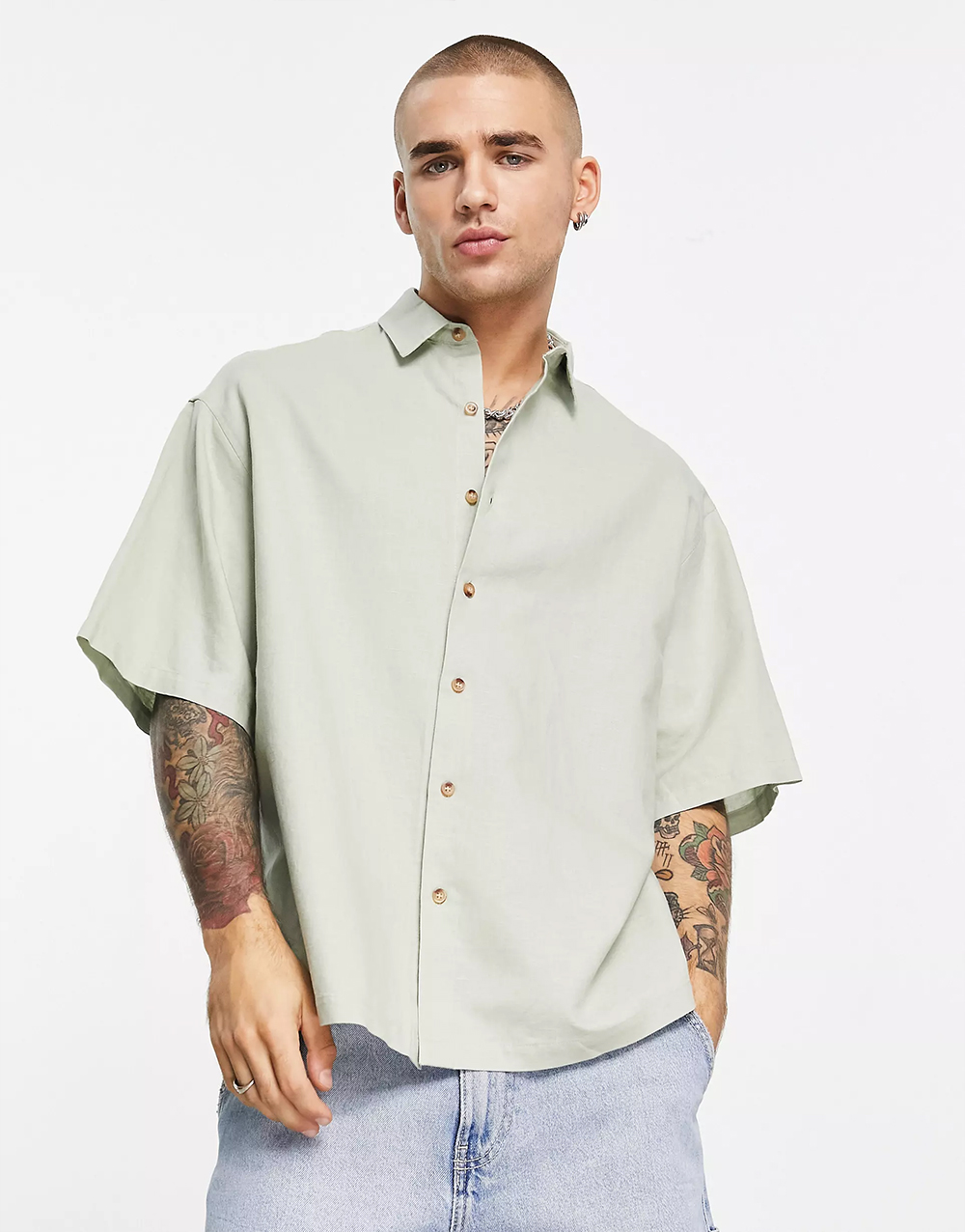 Men's Regular Long-Sleeve T-Shirt - Image 3
