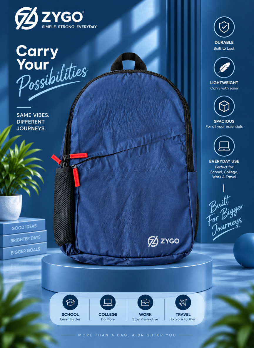 Zygo Royal Blue Laptop Backpack