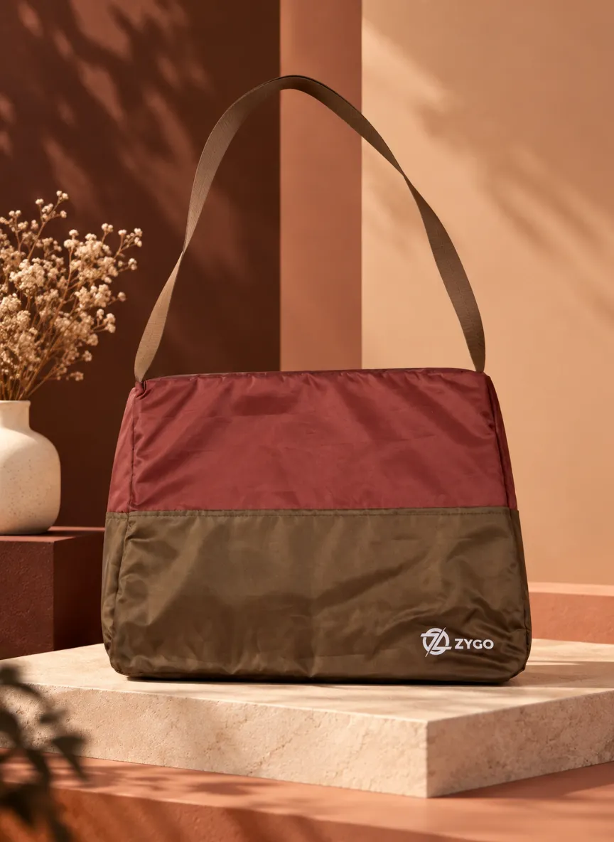 Crossbody Shoulder Maroon Bag