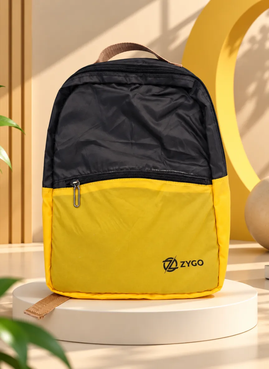 Dual -Tone Compact Lightweight Backpack