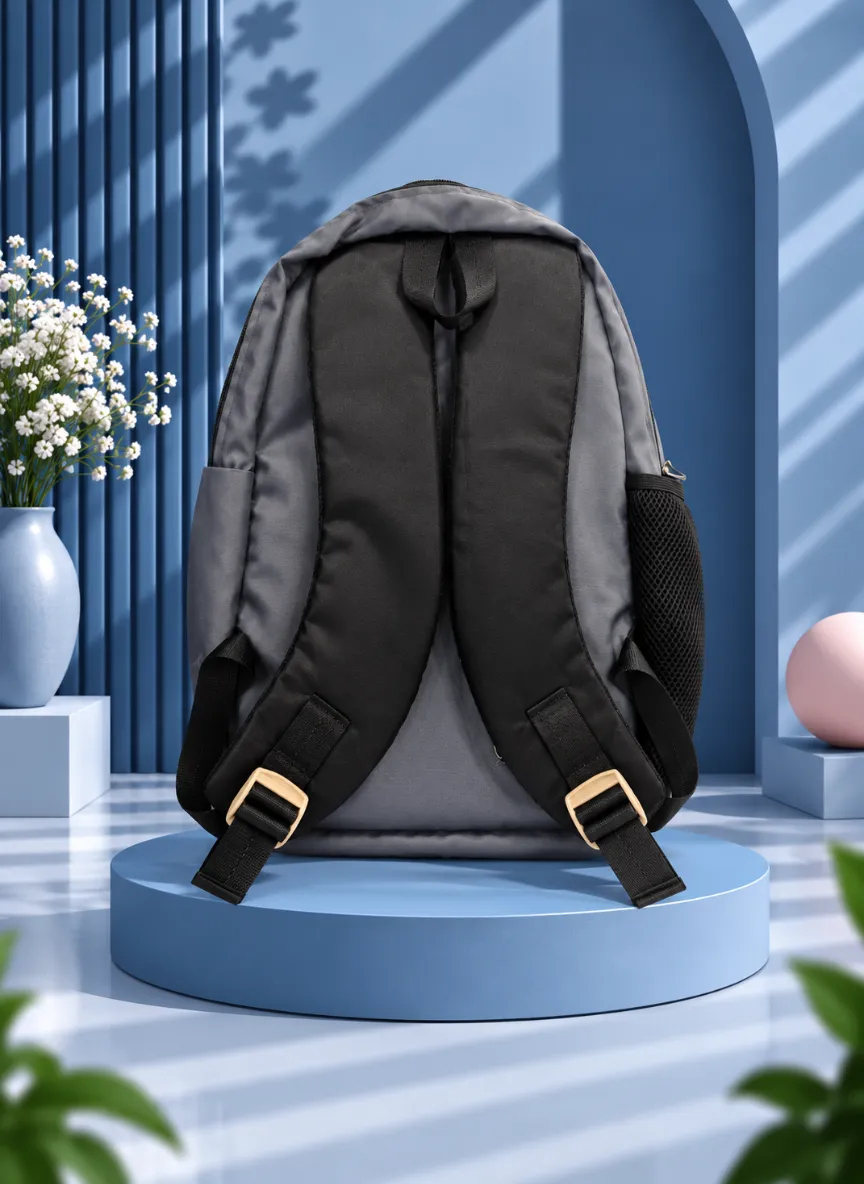 ZYGO Grey Multi-Tone Laptop Pocket Backpack - Image 2