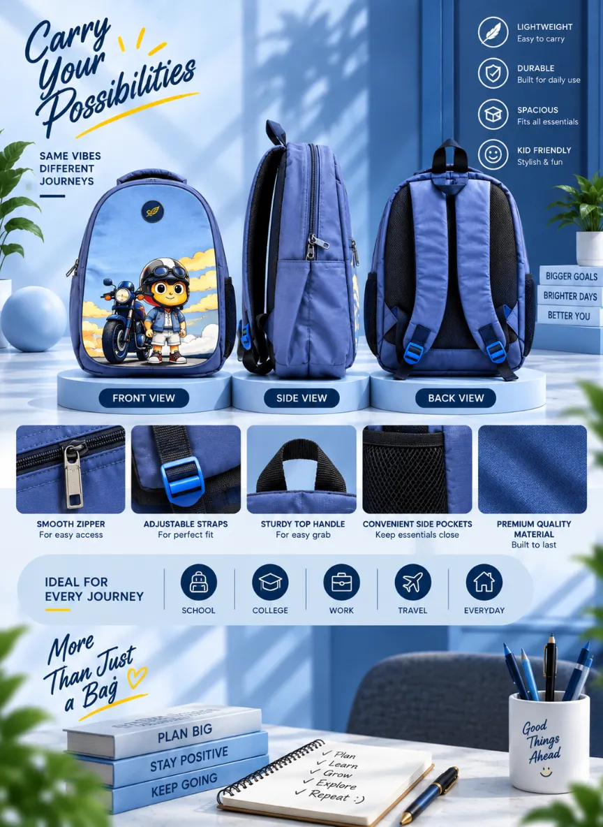 ZYGO Little Rider Kids Backpack - Image 3