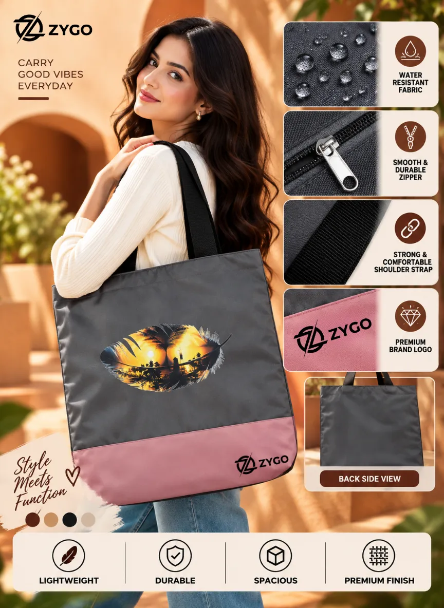 Zygo-Zipper-Tote-Leaf-Bag - Image 3